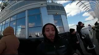 (360 video) 86th floor Empire State Building outside Observation Deck