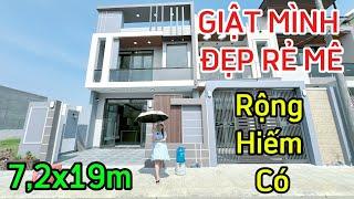 Rộng Hiếm có 7,2x19m MẪU NHÀ PHỐ được yêu thích nhất-Nhà đẹp Kim Thủy hiện đại-SHR Giá rẻ gần Chợ