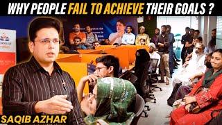 Why People Fail To Achieve Their Goals - Saqib Azhar at Enablers | eCommerce | Startups