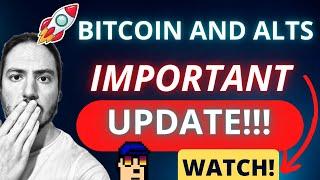 BITCOIN AND ALTCOINS IMPORTANT WEEKLY CLOSE!  ETHEREUM LOOKS STRONG!