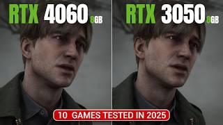 Nvidia RTX 4060 vs RTX 3050 8GB Gaming Test in 2025 | Is It Worth Upgrading?