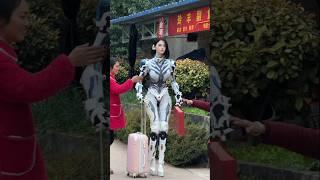 China's AI Girlfriend Robot: Shops, Smiles, and Talks Like a Human #shorts #trendify #innovation