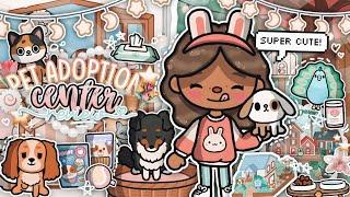 Reviewing the *NEW* Pet Adoption Center  || *VOICED* || Toca Boca Life World Roleplay ִ ࣪𖤐