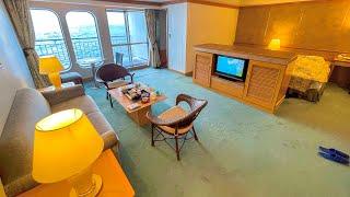 【-6℃】Midwinter Solo Ferry Travel Overnight Sailing in a Top-Class Suite Room