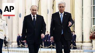 Putin arrives for Kazakhstan visit to meet counterpart Tokayev