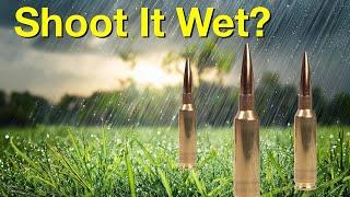 Does getting water on your ammo matter?