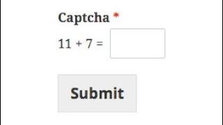 Learn how to create your own captcha validation - PHP