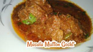 Masala Mutton Gosht - Masaledar Recipe by Sizzle Simmer Sauté