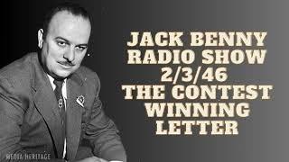 Jack Benny radio show 2/3/46 The Contest Winning Letter - Frank Nelson