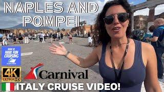 Our Carnival Cruise to Pompei and Naples Italy