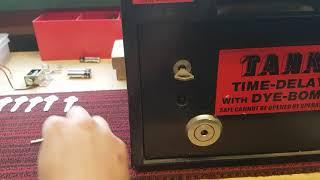 Tank Time Delay Safe with Dye-Bomb (QuickSmart Locksmiths - Sunbury)