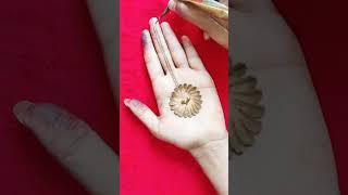 Simple mehandi trick ️ #shorts #viral | Easy henna mehndi designs| mehandi ka designs #mehandi