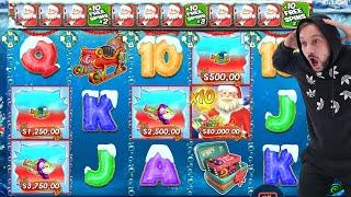 CHRISTMAS BIG BASS BONANZA - HIT x10 MULTIPLIER - BIG CASINO WINS BONUS BUY SLOT ONLINE BIG FISH