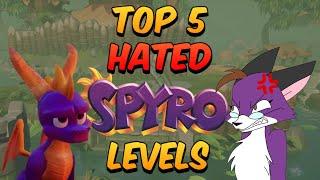 Top 5 HATED Spyro Levels!