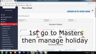 Manage Holiday Maxconnect (official)