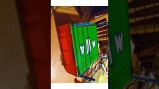 Custom Wrestling Ring and Cage Build #wrestlingring #homemade #cagematch