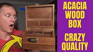 ACACIA WOOD BOX DETAILED REVIEW