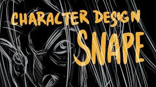 Designing Snape: Drawing Characters from Book Description