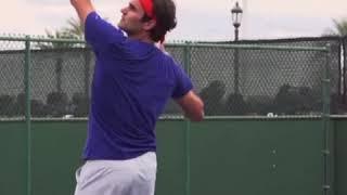 Federer Smash tip