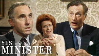 Humphrey Goes Ballistic When Jim Goes Off-script | Yes Minister | BBC Comedy Greats