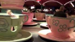 Disney World Tea Cup Ride for Kids