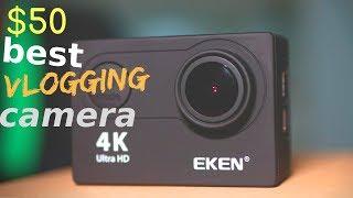 $50 Best Vlogging 4K Action Camera - Eken H9R