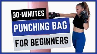 I Tried A 30-Minute Punching Bag Workout For Beginners
