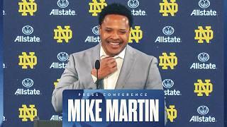 Mike Martin Introductory Press Conference (3.6.25) | Notre Dame Football