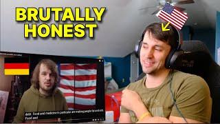 American reacts to "Die USA zerstört sich selbst"