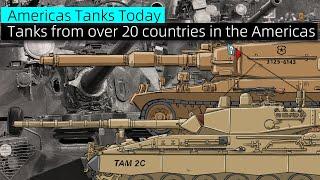 Americas Tanks Today(2024):Tanks and armored combat vehicles from 20+ Americas countries