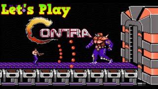 Let's play -- Contra on NES - Full Gameplay Walkthrough of All 8 Levels