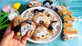 Cách Làm Cơm Nắm Tam Giác Kinh Doanh siêu ngon các bé rất thích| Góc Bếp Nhỏ