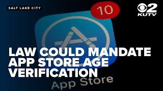 Utah law mandating app store age verification awaiting governor's signature