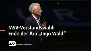 STUDIO 47 .live | MSV-VORSTANDSWAHL: ENDE DER ÄRA „INGO WALD“