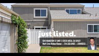 Costa Mesa Real Estate | 594 Hamilton Street, Unit F, Costa Mesa, CA 92627 | Costa Mesa For Sale