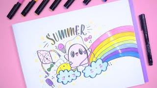 Tutorial: Summer Doodle Art | Faber-Castell