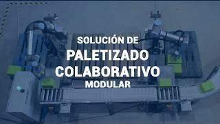 CADE COBOTS - Solución de Paletizado Colaborativo Modular con Cobots