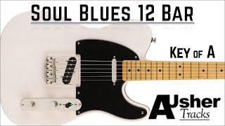 Soul Blues in A major | Guitar Backing Track