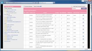 Inventory - Overview of the Inventory features of QT Office