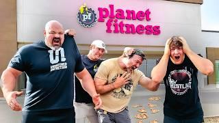 KICKED OUT OF PLANET FITNESS FOR ARM WRESTLING WITH DEVON LARRATT