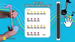 Otamatone Practice Play Along  "All The Small Things" by Blink-182 with@moshibass