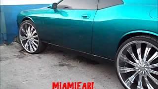 Dodge Challenger on 28's Bentchi's at MHP