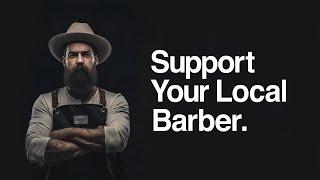 SUPPORT YOUR LOCAL BARBER w Victory Barber & Brand