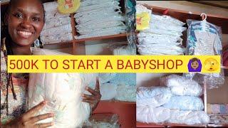 How much capital do you need to start a babyshop#kiambu #capital #newbornbaby #babyproducts