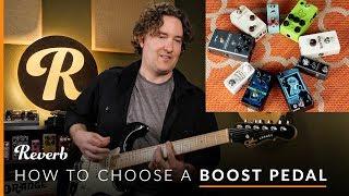 Which Boost Type is Best? Exploring 5 Boost Pedal Varieties with Andy Martin | Reverb Tone Report