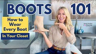 HOW To WEAR BOOTS 101: Outfit Ideas Style Tips