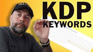 How to Fill in the 7 KDP Backend Keywords - KDP Low Content Book Keyword Strategy