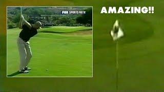 Amazing Hole Out By Ernie Els