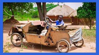 How this boy made the first car in his Village