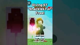 Giving 5T Sheckles For Free #roblox #growagarden #free